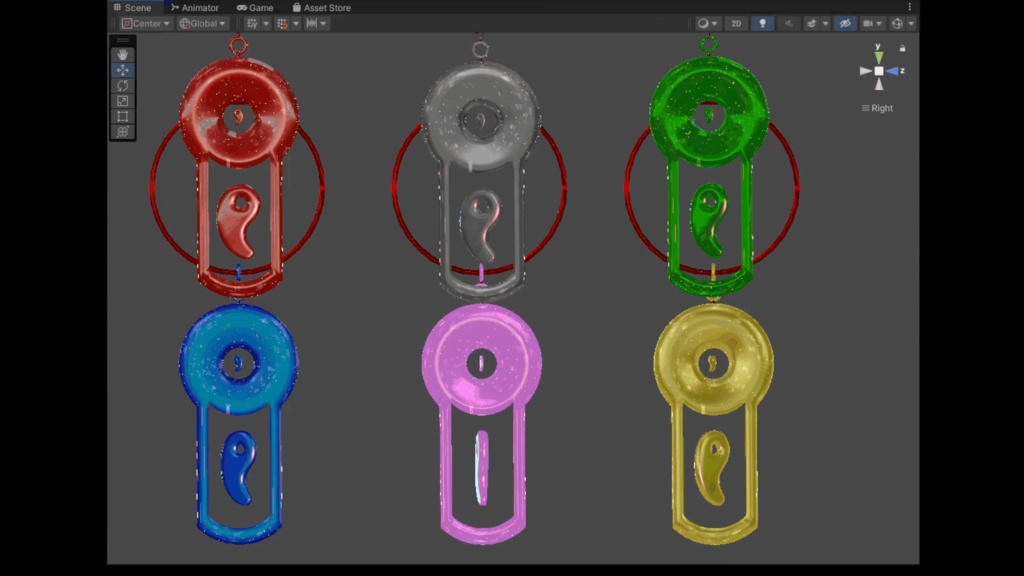 Earing Luck Magatama