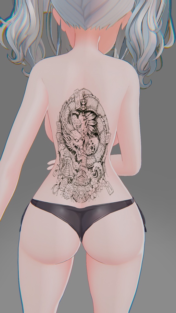 Tattoo MXxJP culture (Bundle of 5 tattoo designs for your back)