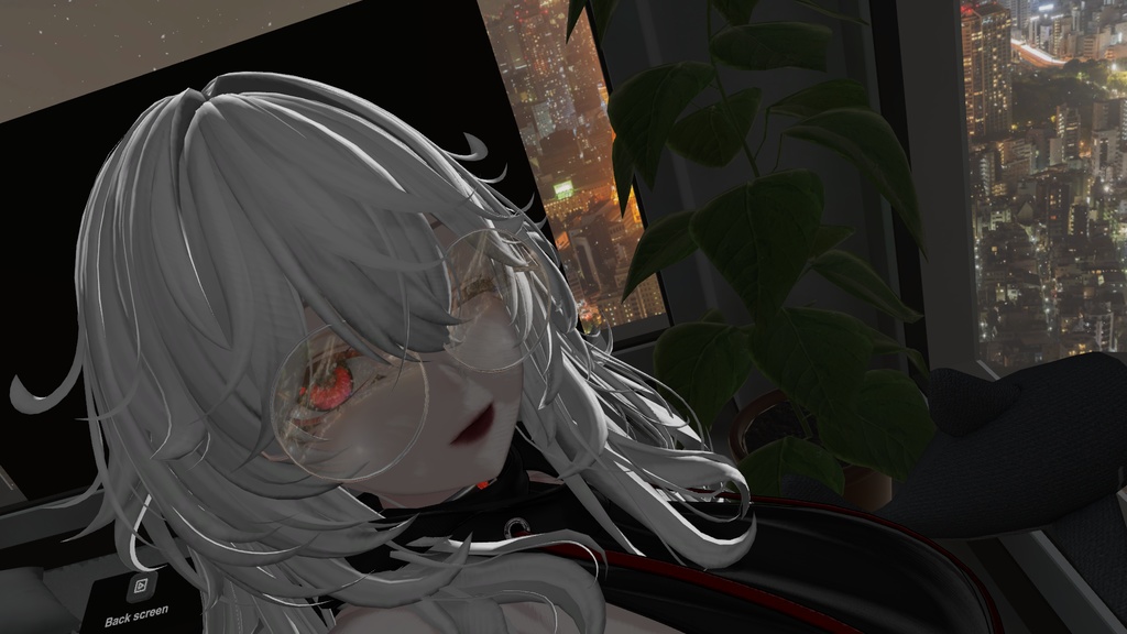 Simple Glasses Noir ❤️/Free/❤️