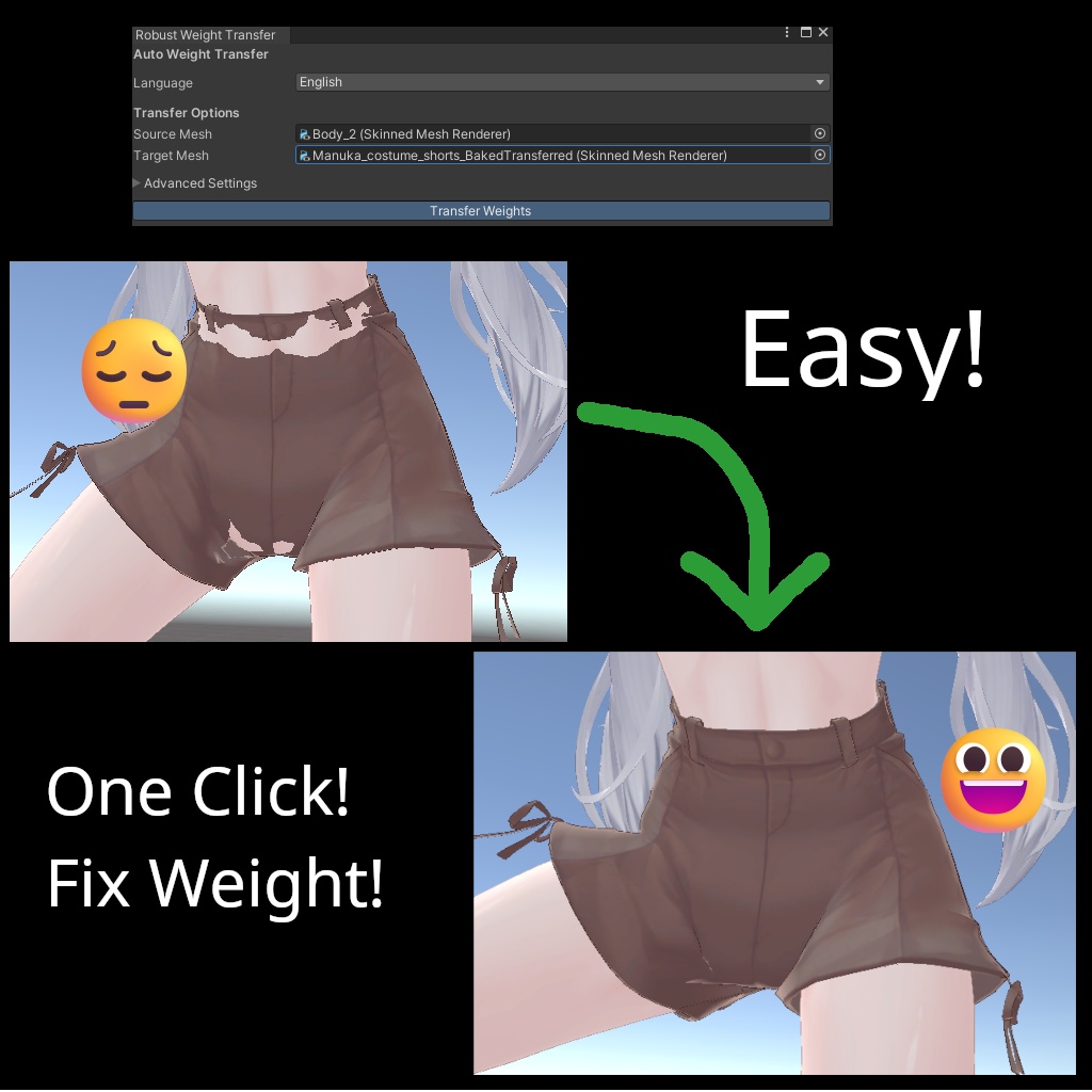 Auto Weight Transfer