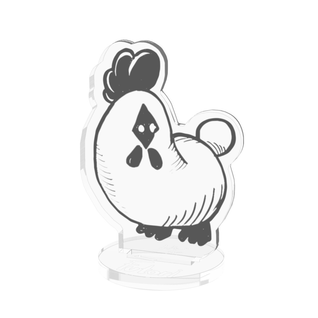 アクリルフィギュア「フトリ」