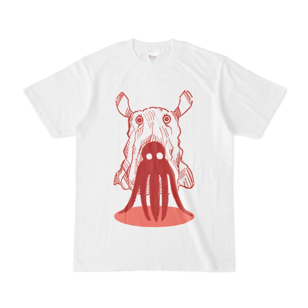 「フクロカミ」Tシャツ(白)