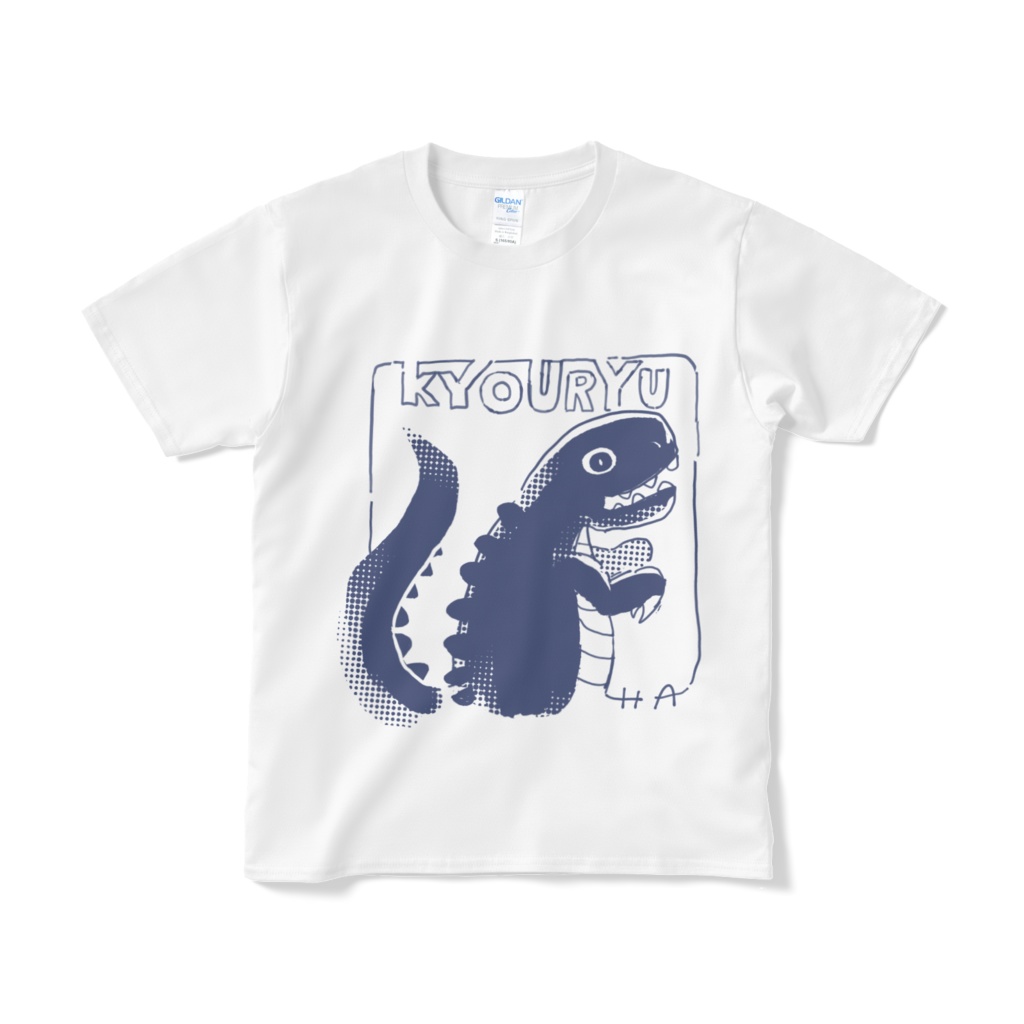 KYOURYU　まちがいTシャツ ティラノサウルス