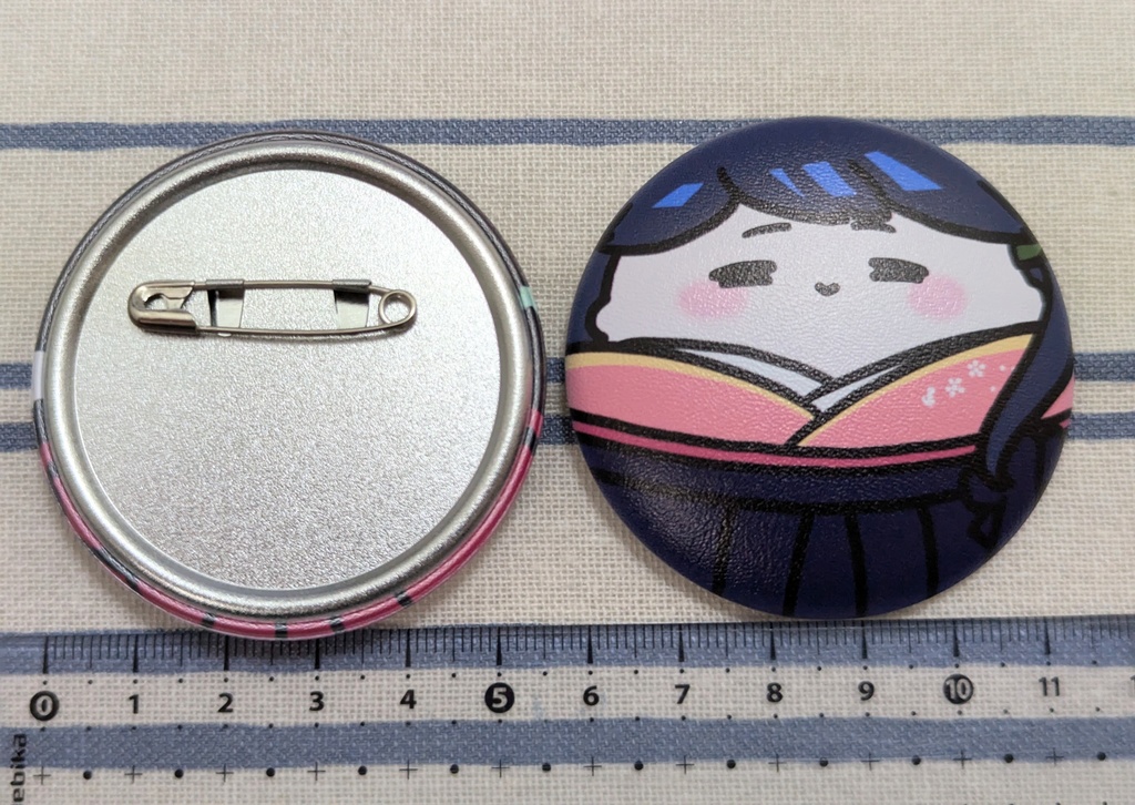 ぷにぷに缶バッジ『鳳翔さん、春日丸、八幡丸、神鷹』