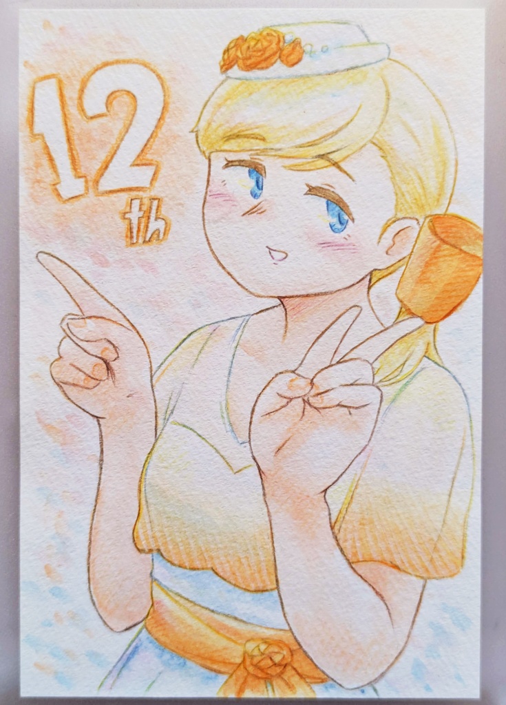 神鷹(はがき原画)