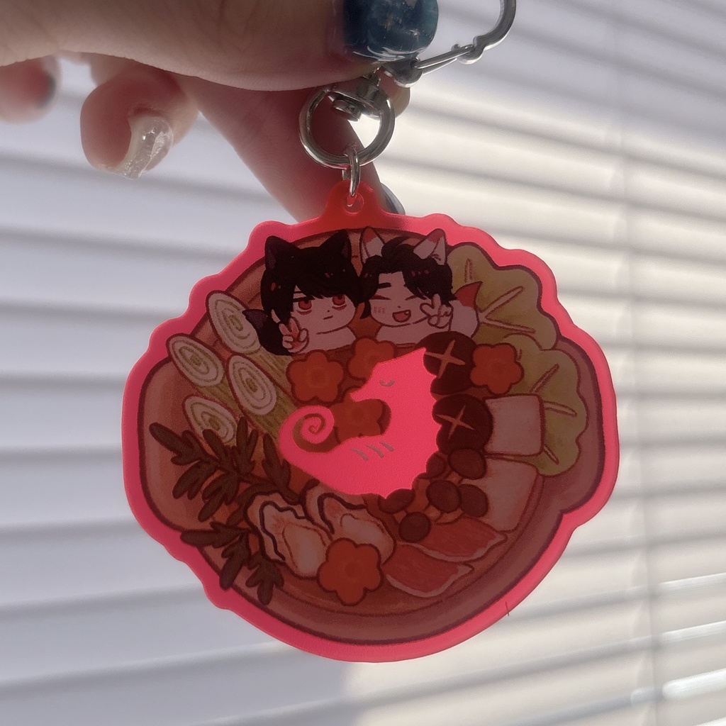 大竹 鍋アクリルキーホルダー