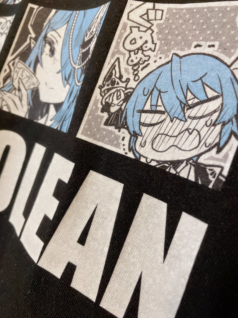 魔王チロルニア漫画風Tシャツ