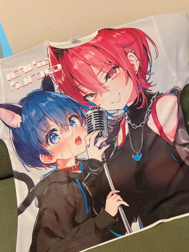 ちょっと怖いおねーさん 一華×黒瀬フルグラTシャツ