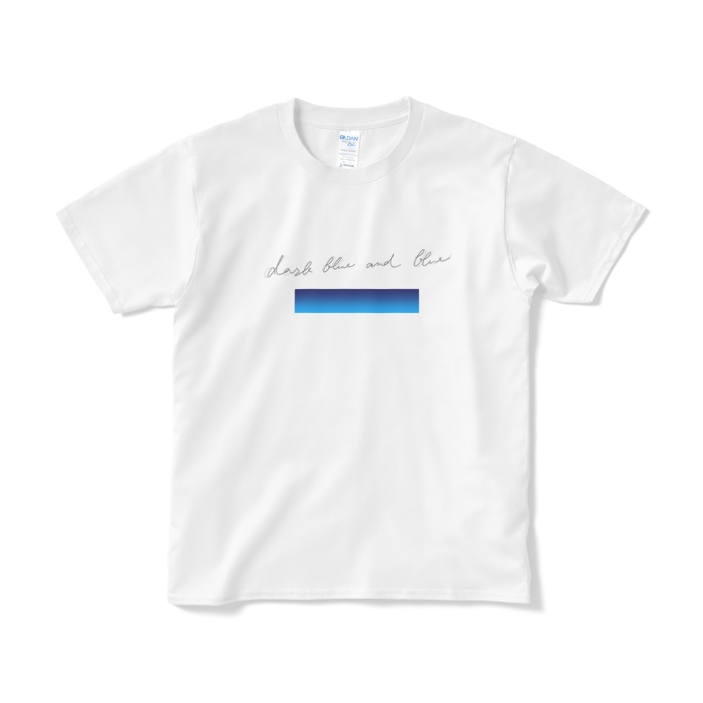 ダークブルー・アンド・ブルー　Ｔシャツ