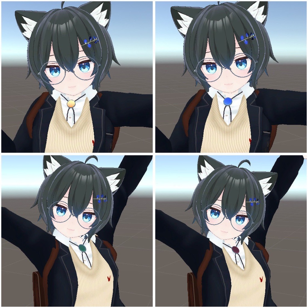 【無料】星空のループタイ