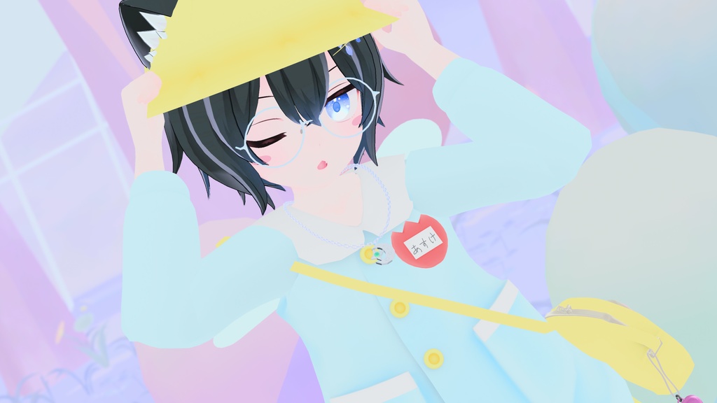 キラキラほうせきのネックレス