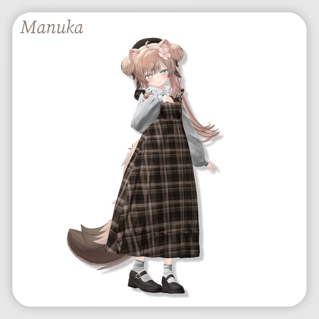 【6アバター対応】Autumn addiction !【VRChat向け衣装モデル】