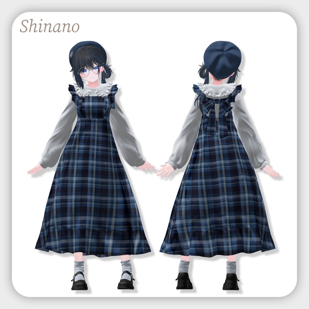 【6アバター対応】Autumn addiction !【VRChat向け衣装モデル】