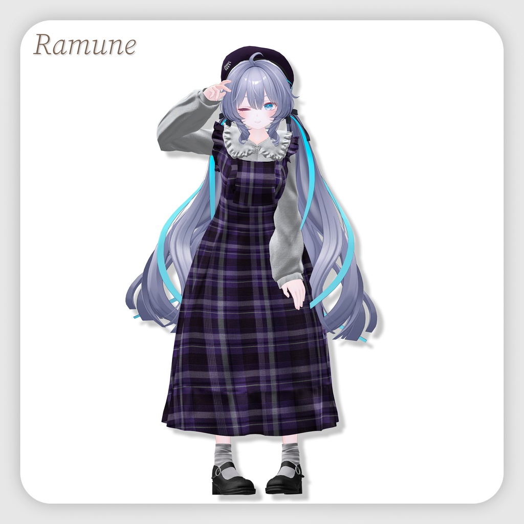 【7アバター対応】Autumn addiction !【VRChat向け衣装モデル】