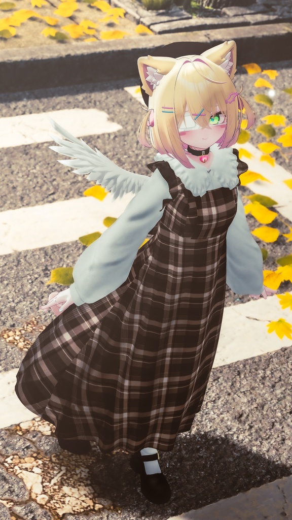 【6アバター対応】Autumn addiction !【VRChat向け衣装モデル】