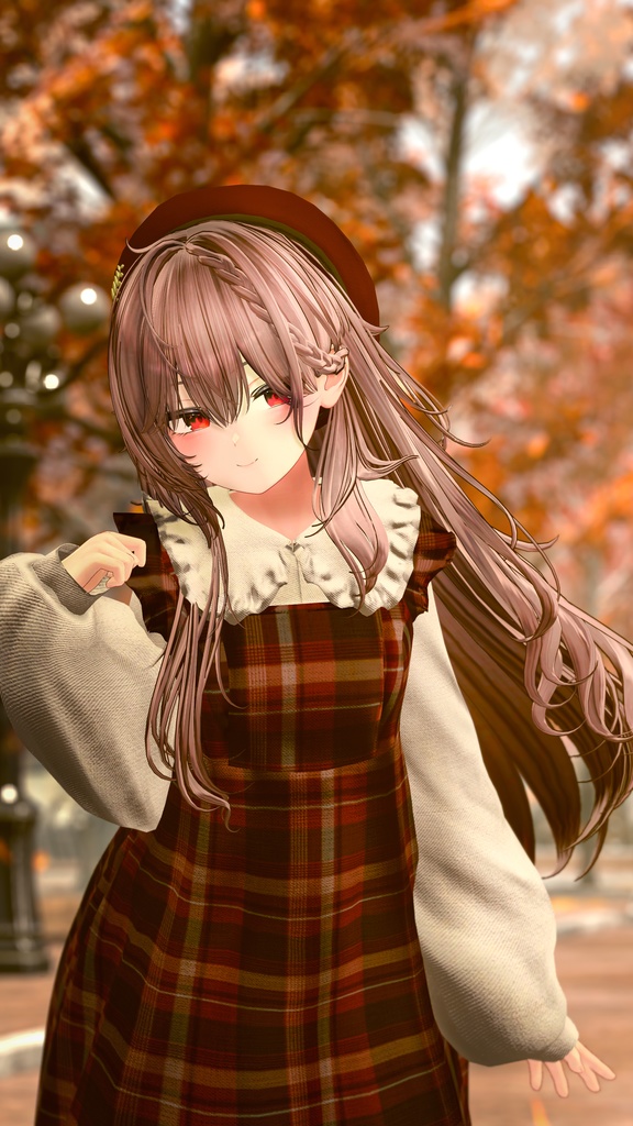 【6アバター対応】Autumn addiction !【VRChat向け衣装モデル】