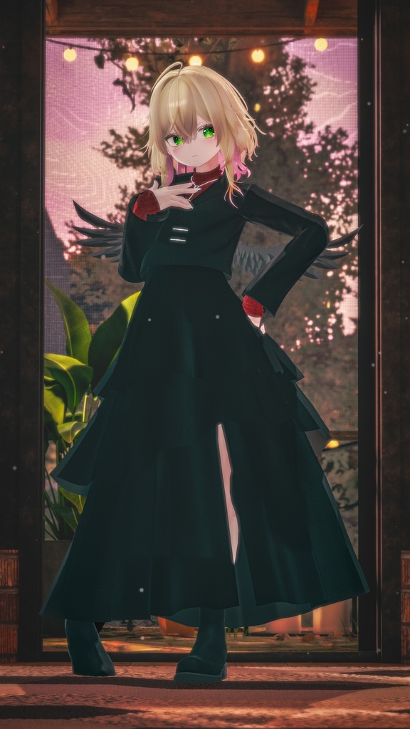 【5アバター対応】Flecta ‐ フレクタ ‐ 【VRChat向け衣装モデル】