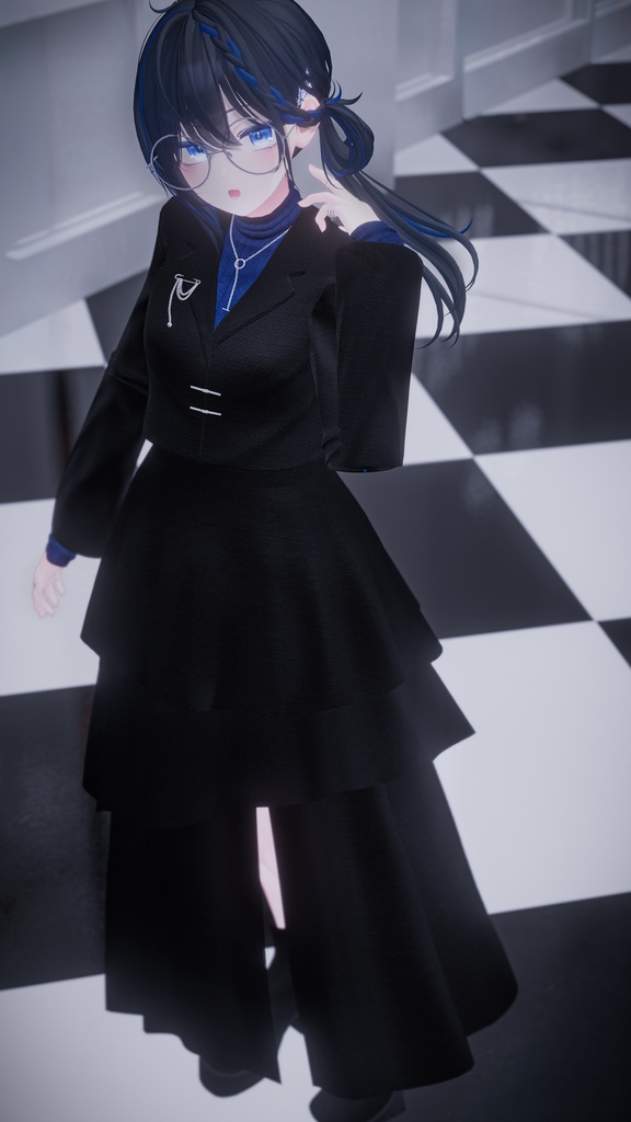 【5アバター対応】Flecta ‐ フレクタ ‐ 【VRChat向け衣装モデル】