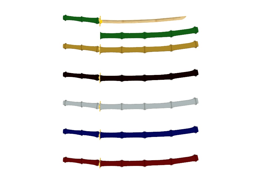 【3Dモデル】 竹光 たけみつ Takemitsu