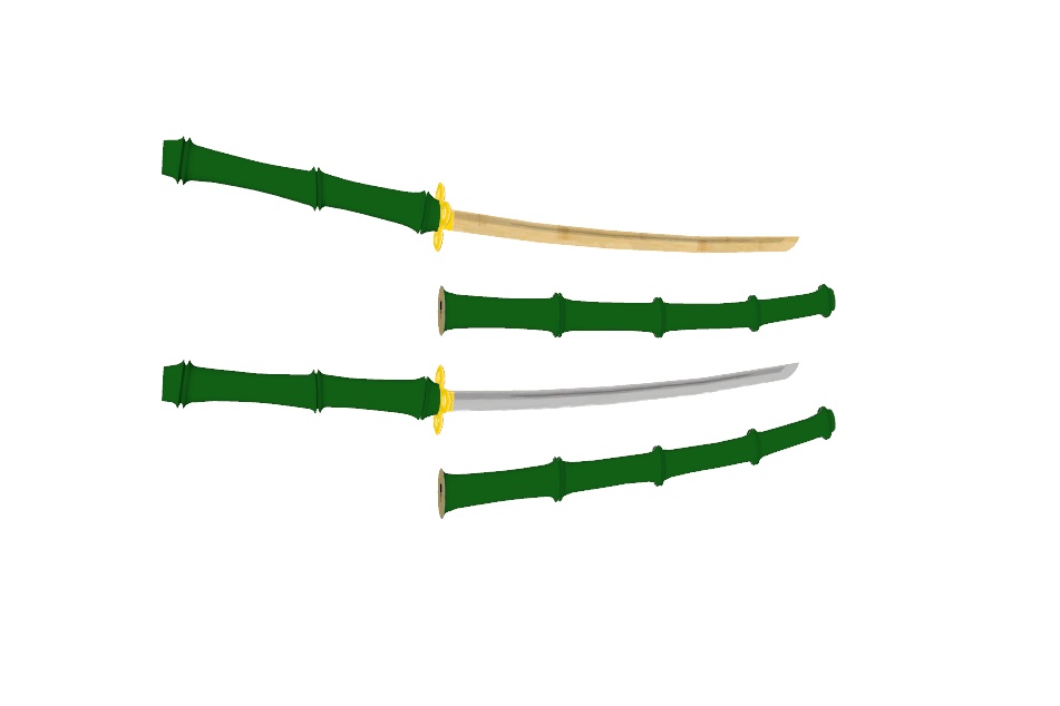 【3Dモデル】 竹光 たけみつ Takemitsu