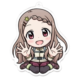 「ヤマノススメ」ここなアクリルキーホルダー