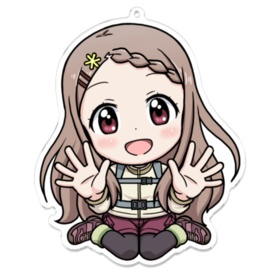 「ヤマノススメ」ここなアクリルキーホルダー