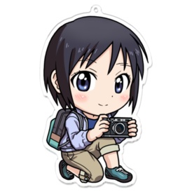 「ヤマノススメ」ほのかアクリルキーホルダー