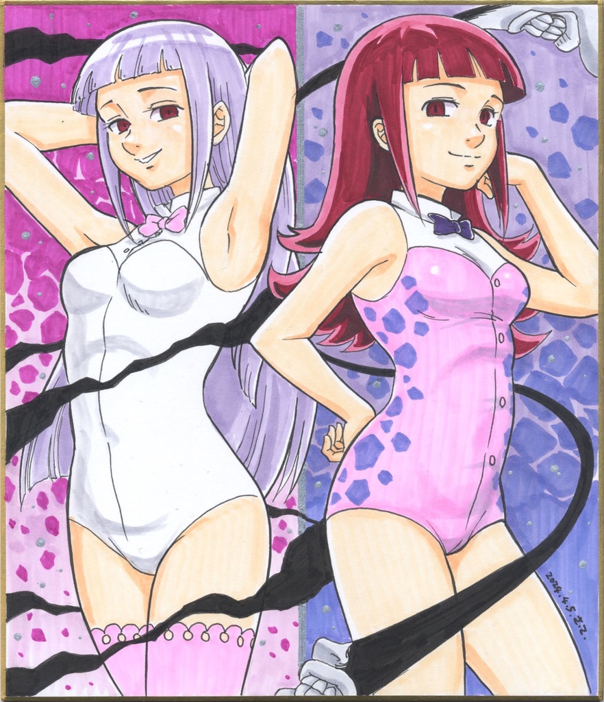 リクエスト色紙(中色紙、小色紙、豆色紙)