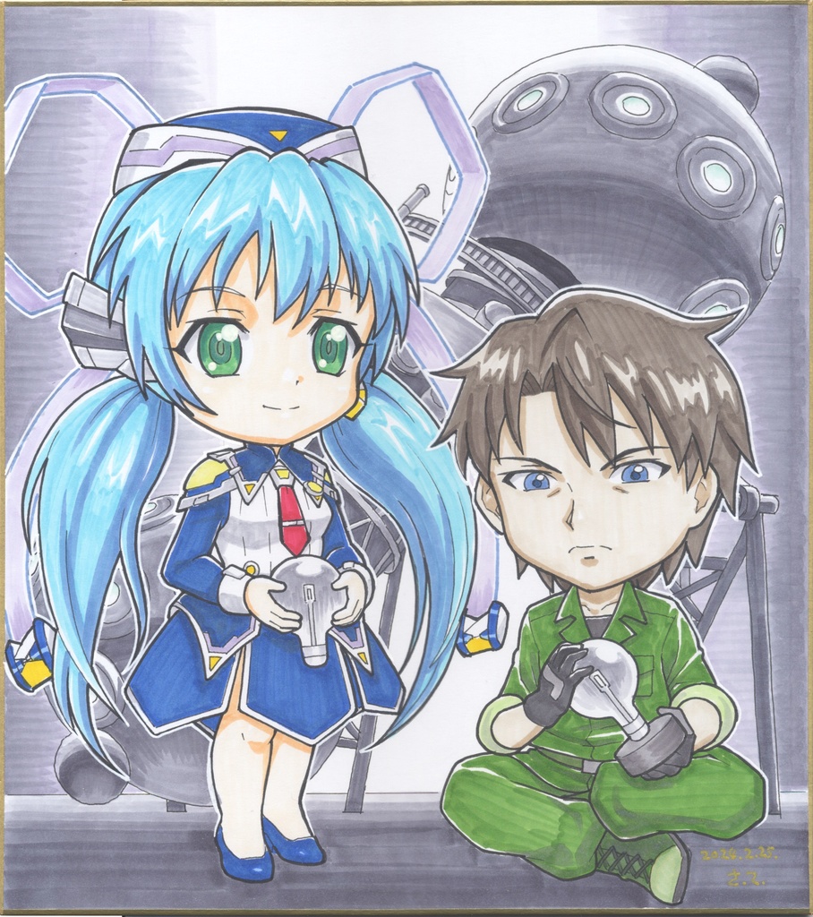 リクエスト色紙(大色紙)