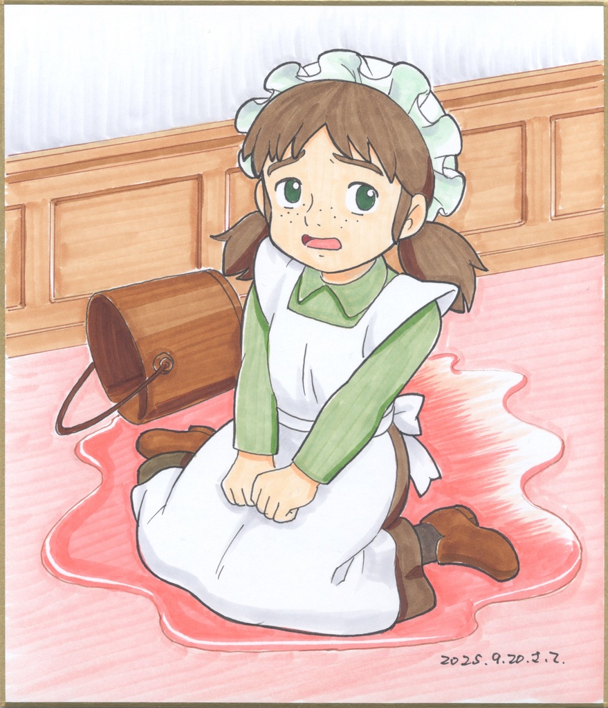 小公女セーラ（ベッキー）　直筆色紙