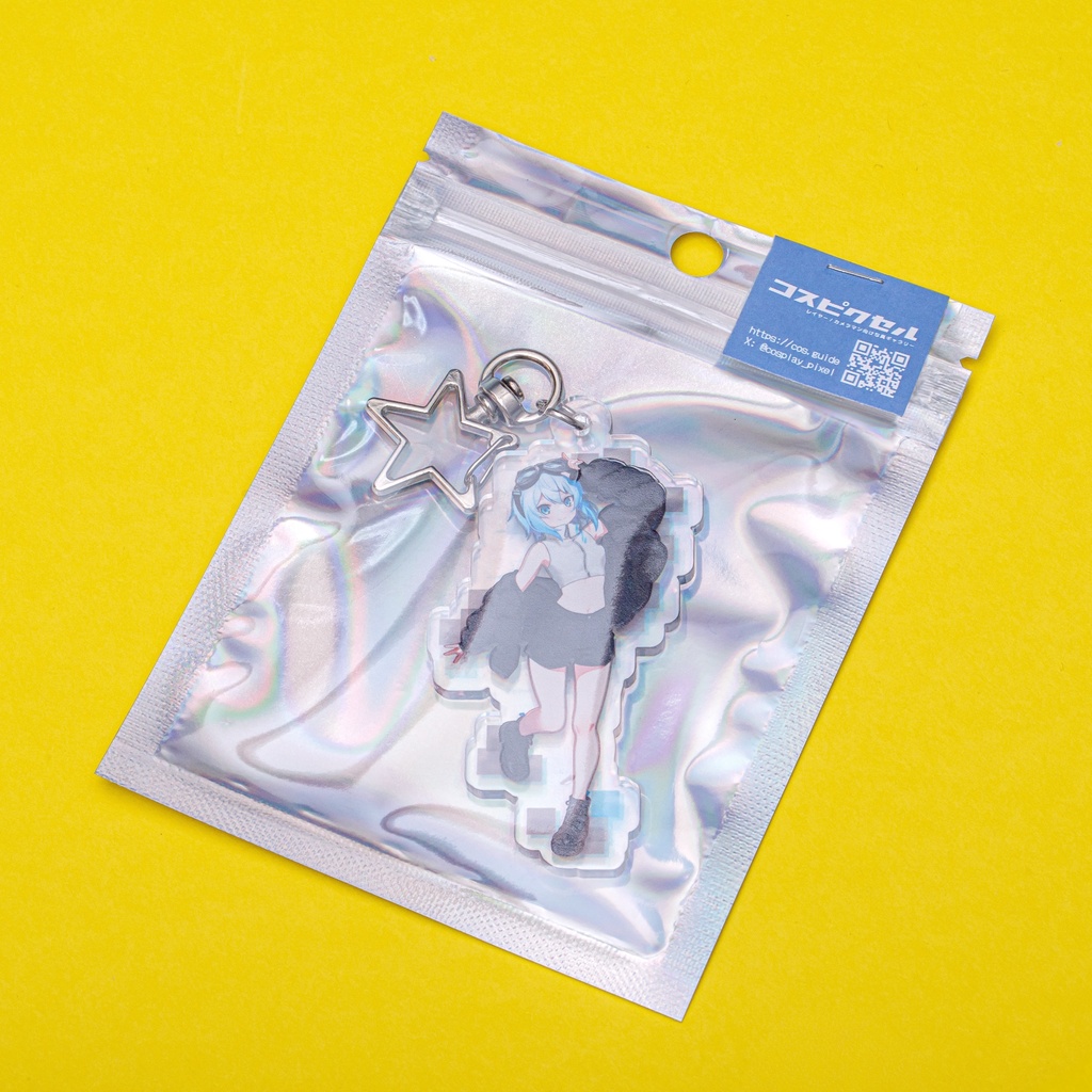 コスピクセルちゃんのアクキー