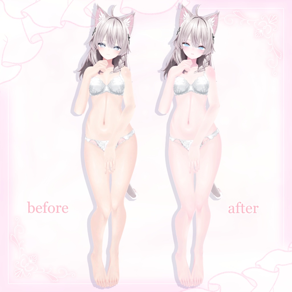 【しなの-Shinano-】Makeup Texture & Face Texture
