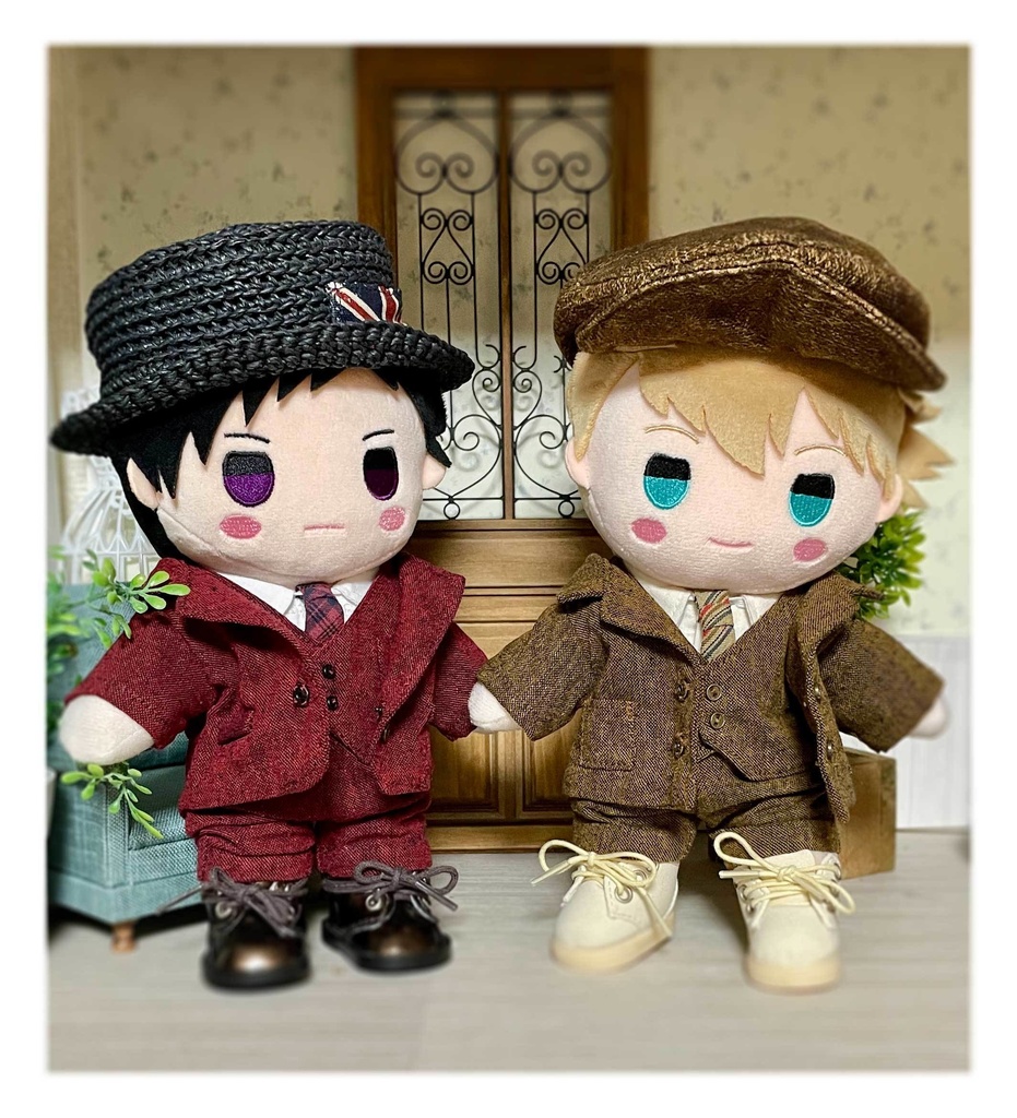 20cmぬい用ベスト+パンツセット