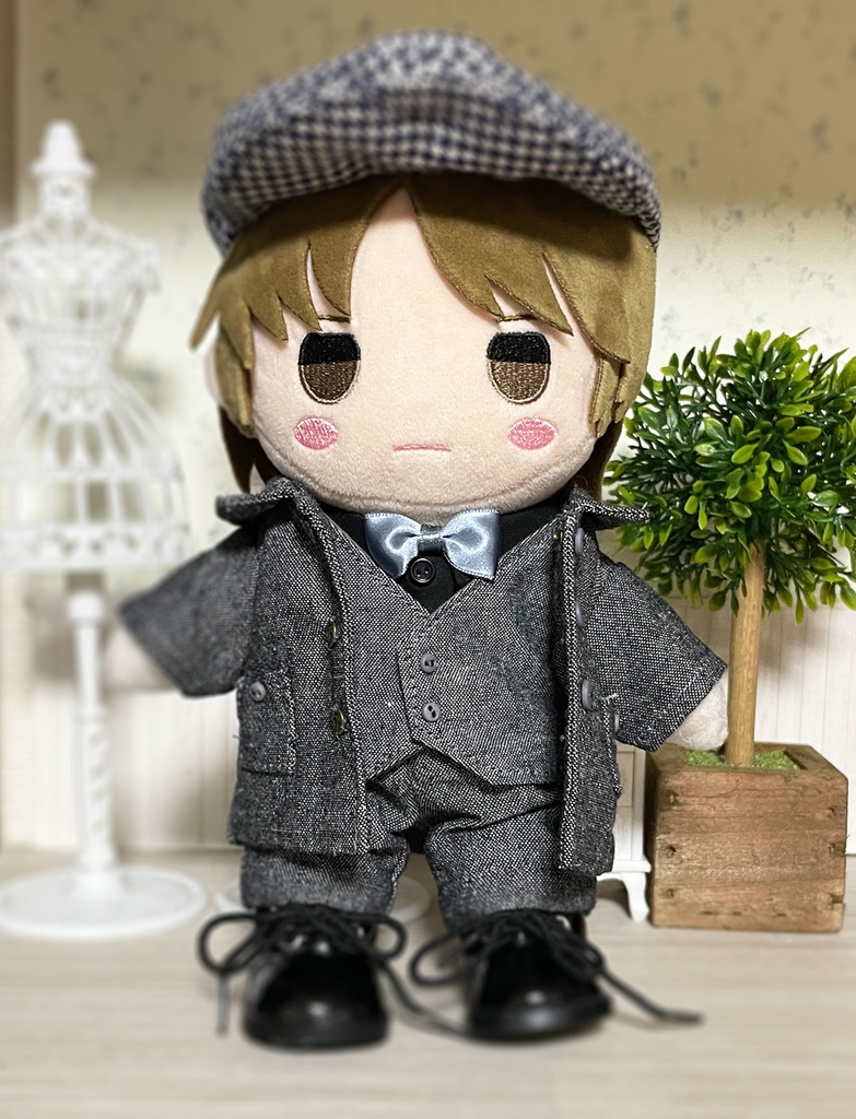 20cmぬい用ベスト+パンツセット