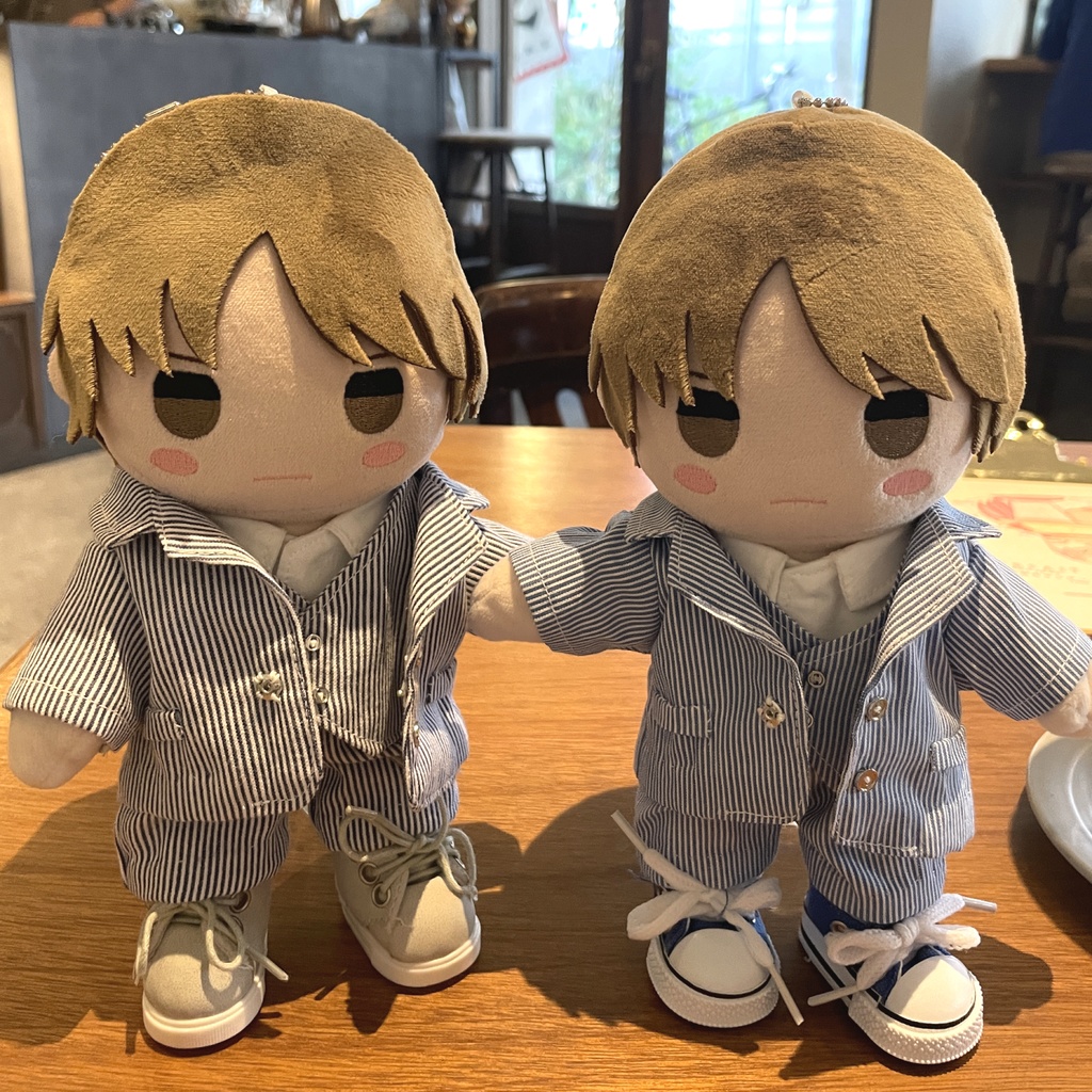 20cmぬい用スリーピースセット、スーツセット