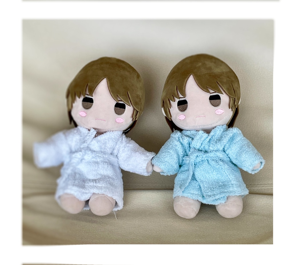 20cmぬい用バスローブ