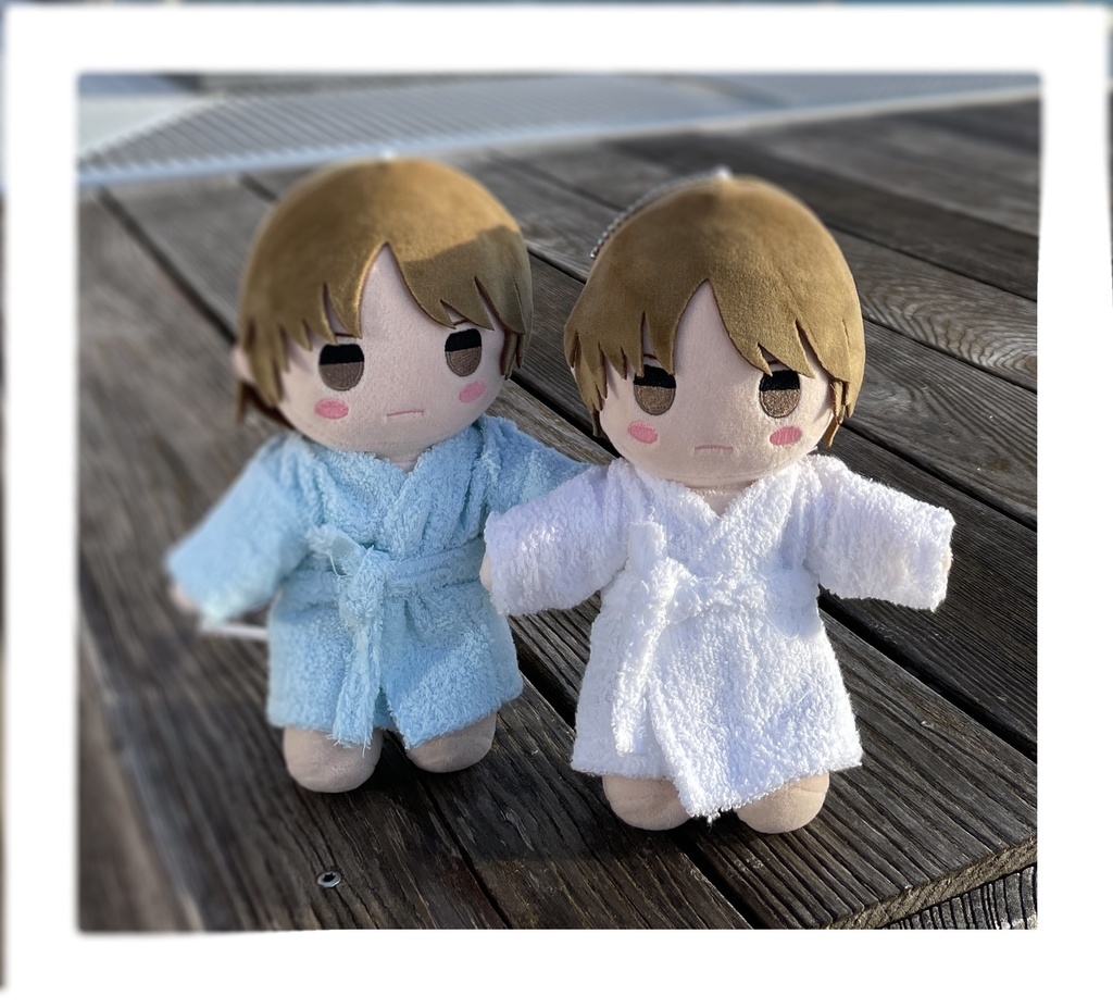 20cmぬい用バスローブ