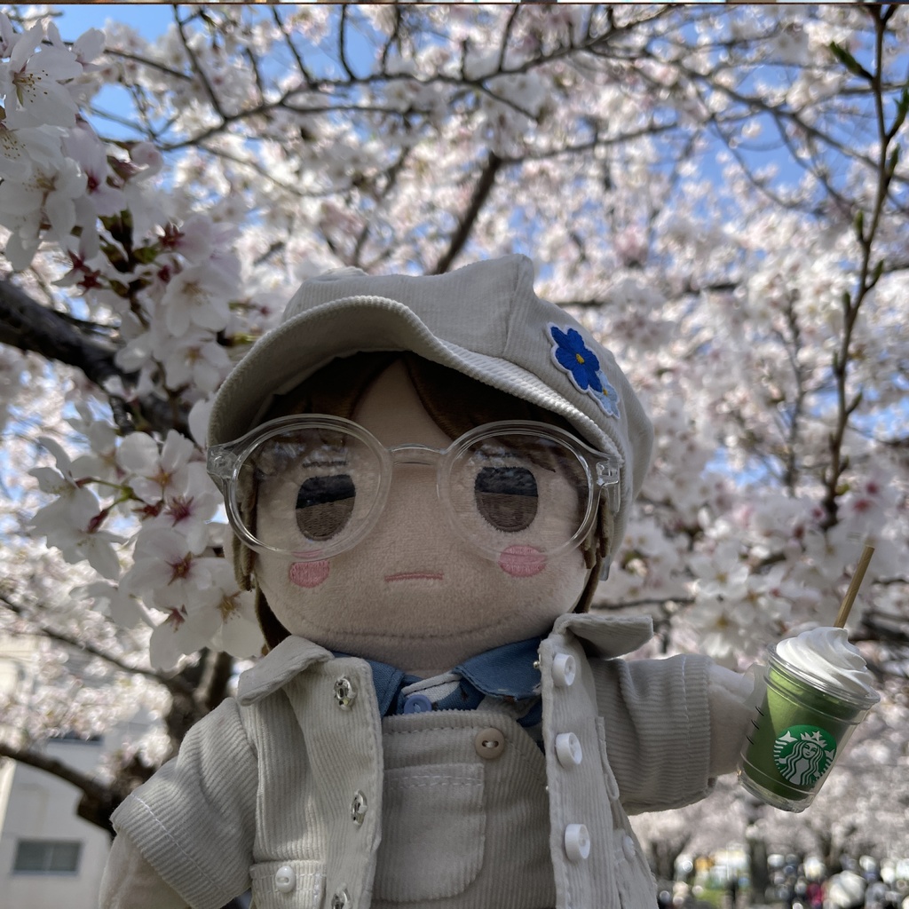 20cmぬい用セミロングシャツ