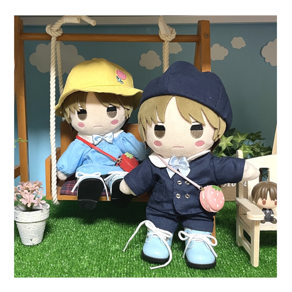 20cmぬい用 幼稚園服セット