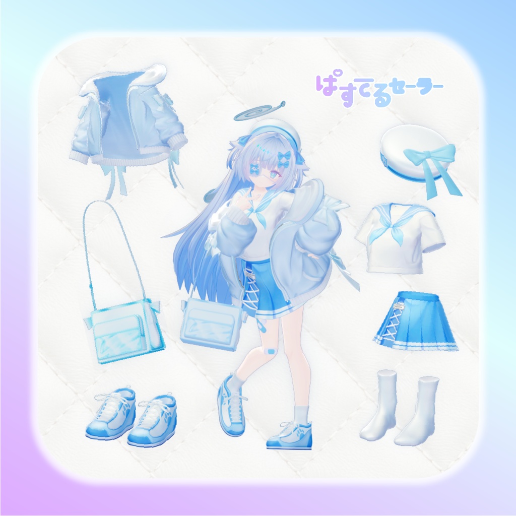 ぱすてるセーラー【34アバター対応】 - Pastel Sailor -