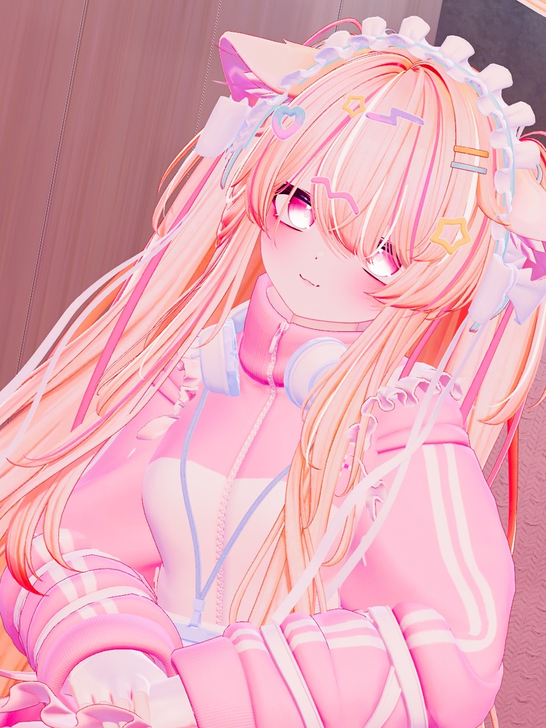 オリジナル3Dモデル「ピューマのぷまちゃん」 & 22アバター対応衣装「ぷまちゃんの天使ジャージ」