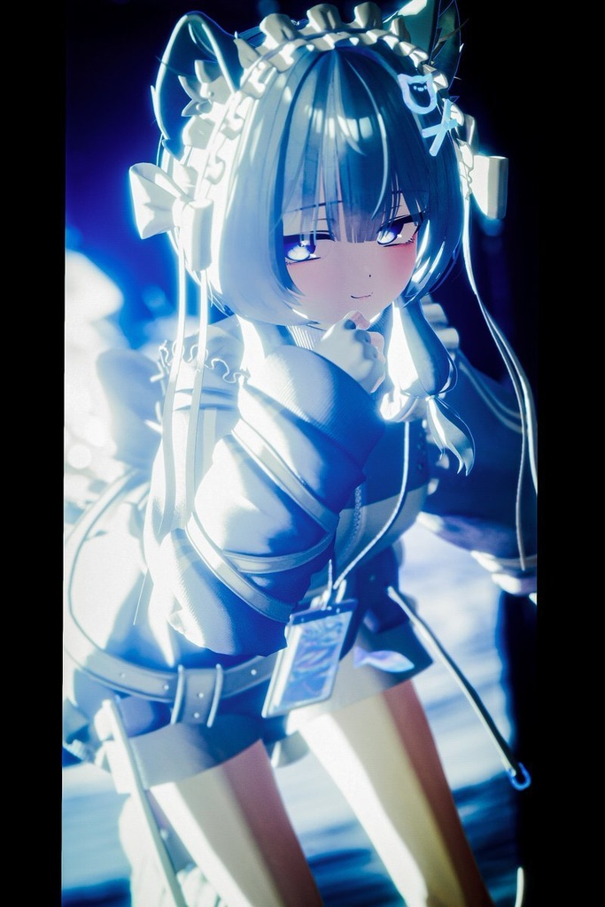 オリジナル3Dモデル「ピューマのぷまちゃん」 & 22アバター対応衣装「ぷまちゃんの天使ジャージ」