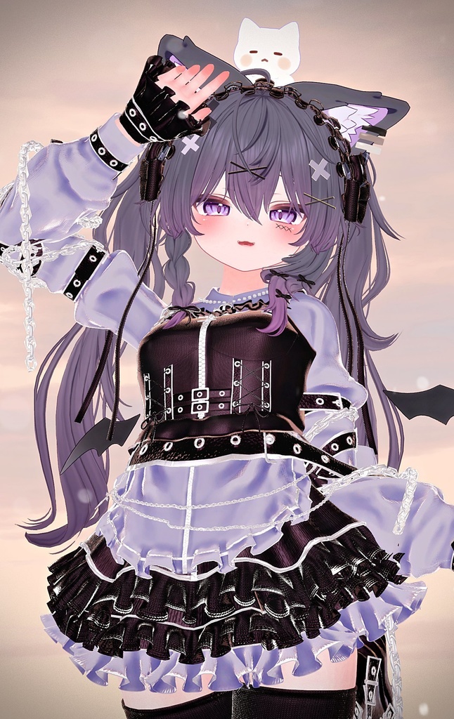 【SALE】ゴシックメイド【17アバター対応】- Gothic Maid -
