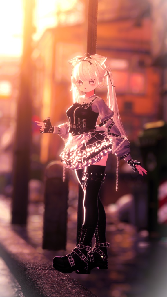 【SALE】ゴシックメイド【17アバター対応】- Gothic Maid -