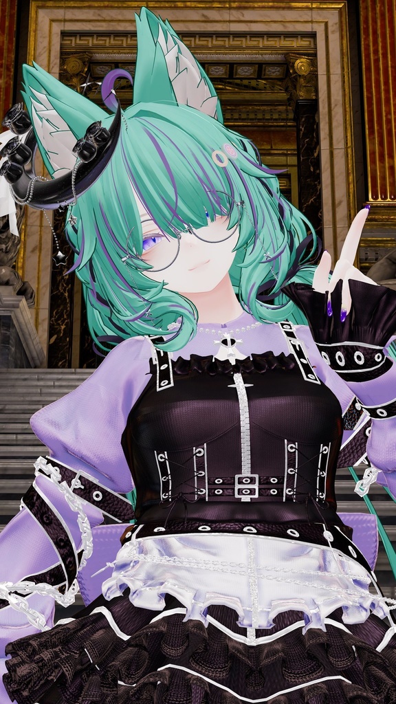 【SALE】ゴシックメイド【17アバター対応】- Gothic Maid -