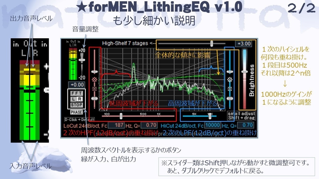 【VST】forMen_LightingEQ