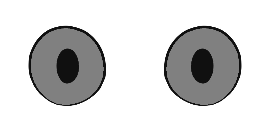 アニメ調　セルルック用　瞳