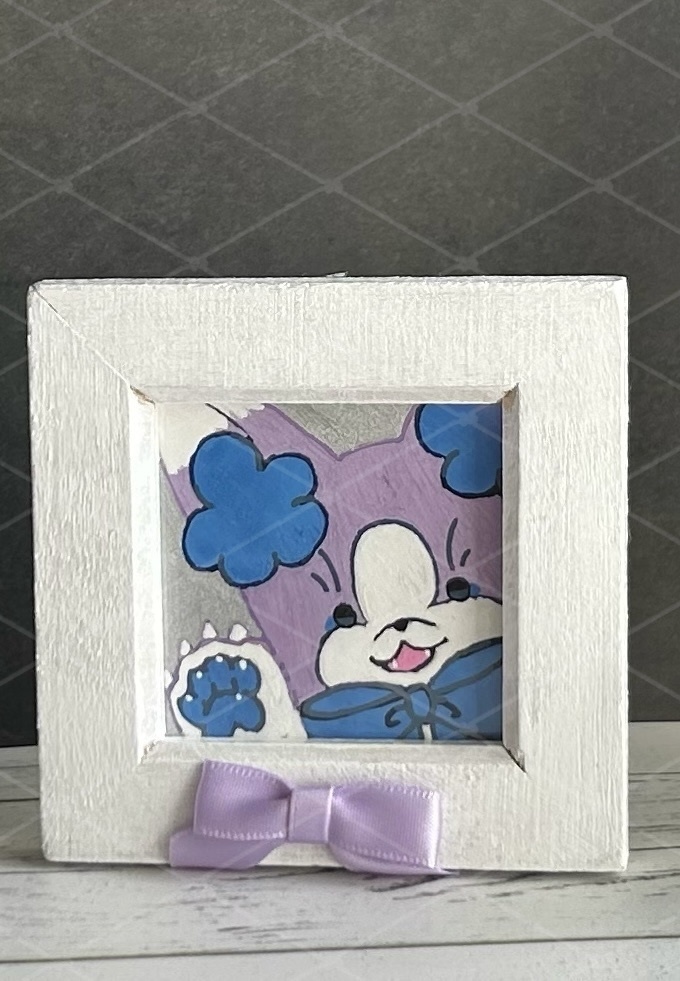 ミニ原画「煙狐」