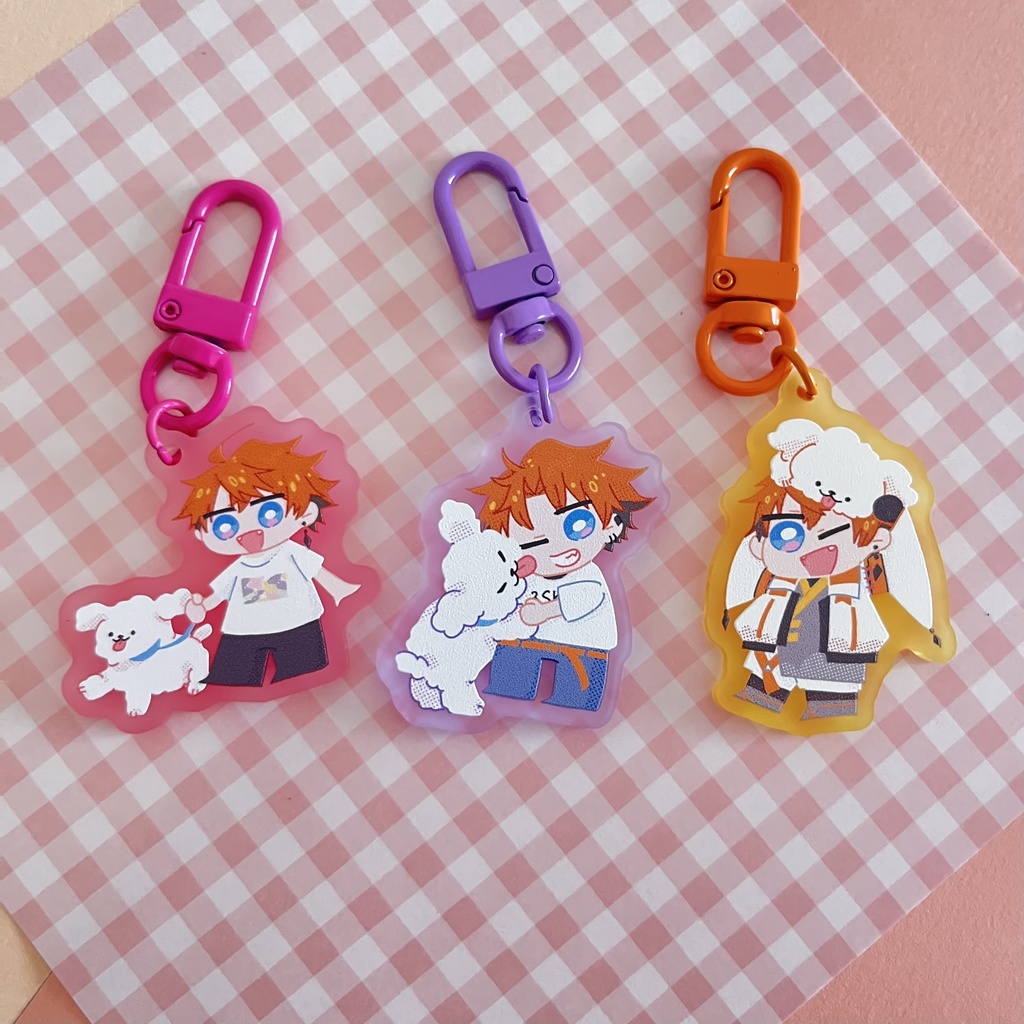 ジュニアといっしょ Acryl key holder