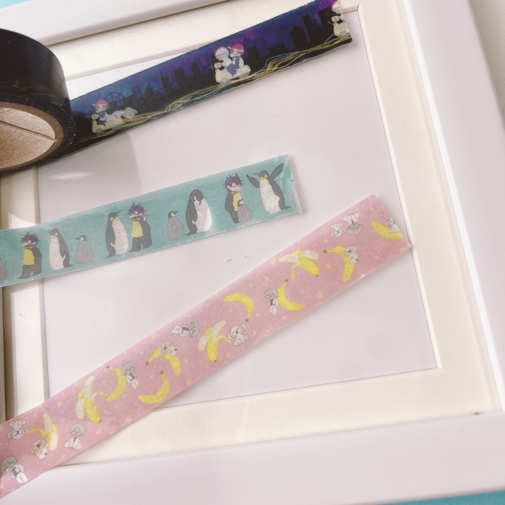 レオくん＆ペンギン masking tape 